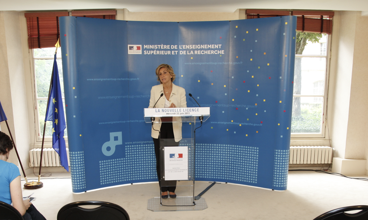 Valérie Pécresse au ministère de l’Enseignement supérieur