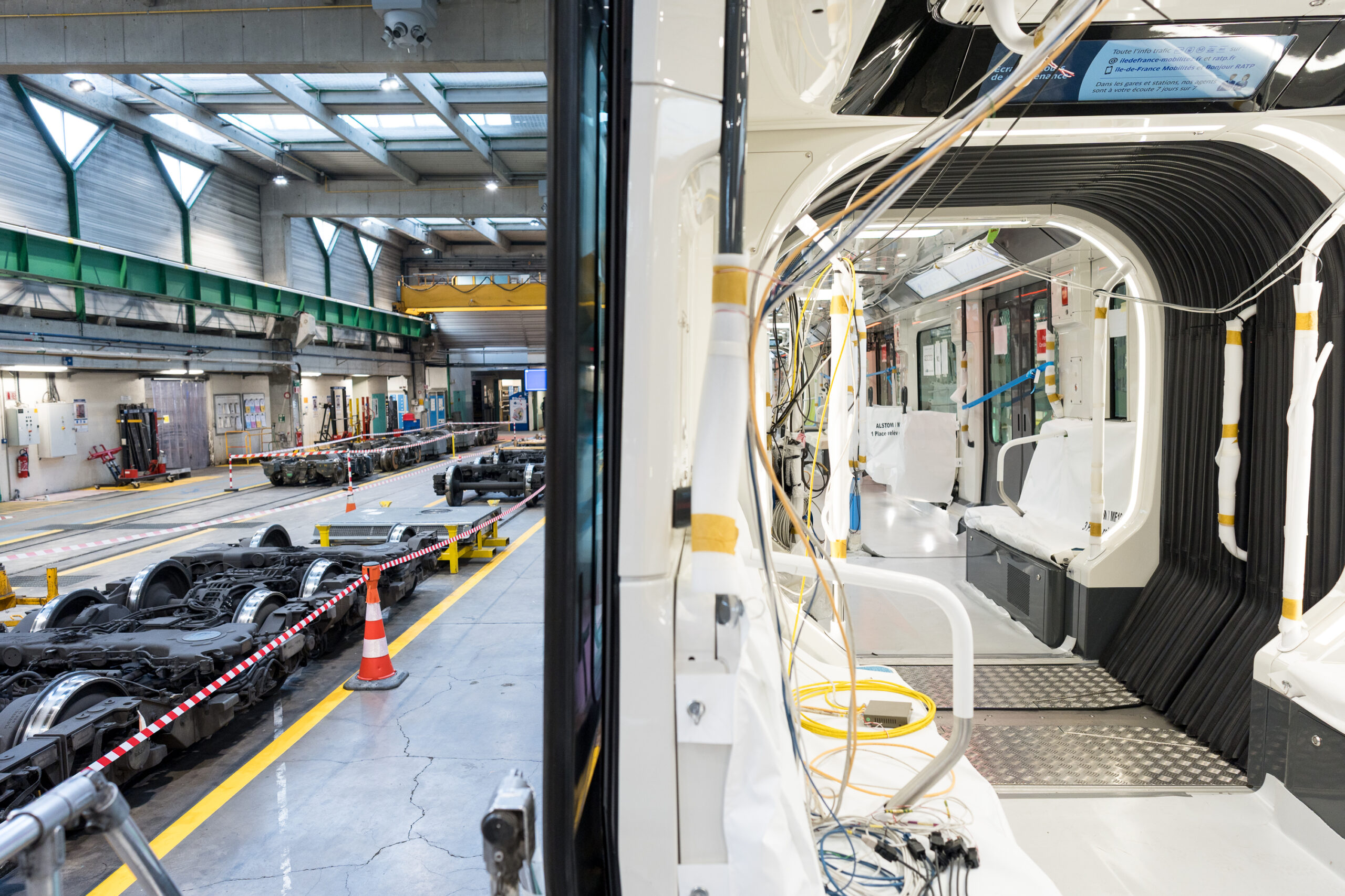 Arrivée des MF19 sur la ligne 10