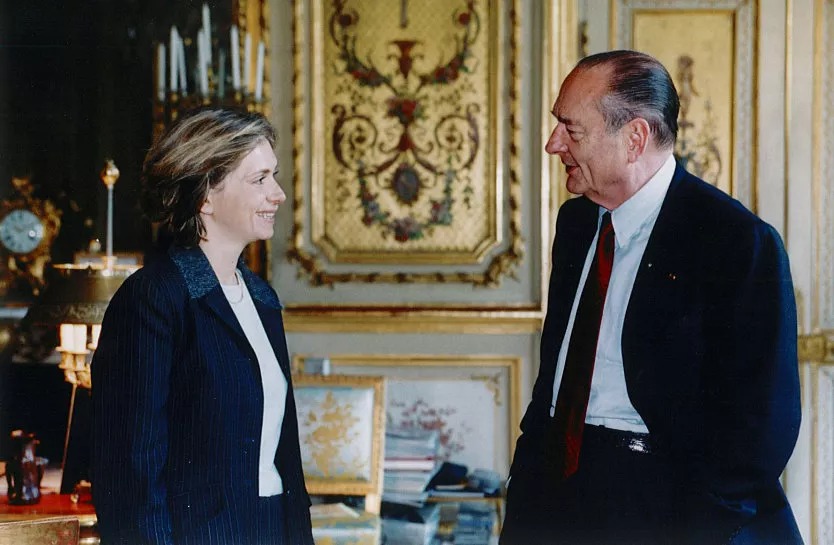 Valérie Pécresse aux côtés de Jacques Chirac